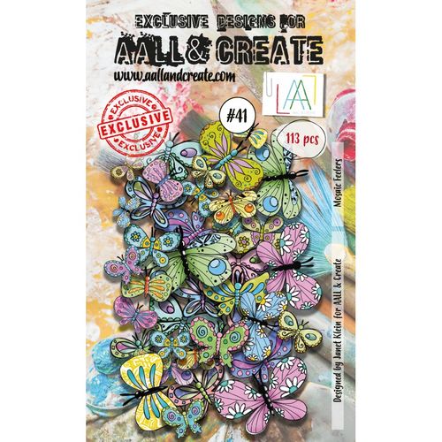 Ephemera #41 Mosaic Feelers - AALL & Create