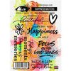 Clear stamp "Happiness Matters" - Visible Image