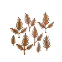 Mechanicals Metal Embellishments - Woodland Fern - Prima Marketing