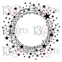 Stencil "Circles of Stars" - 13arts
