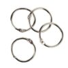 Anelli singoli, set da 4 argento
