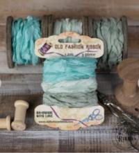 Set 3 nastri raso Old Fashion Ribbons - #19