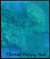 Tibetan Poppy Teal - Lindy's Magical Powder
