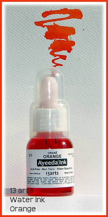 Water Ink Ayeeda - Orange